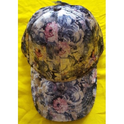 Massini Velvet Floral Cap For  Multicolor One Size  713733459396 eb-19864351